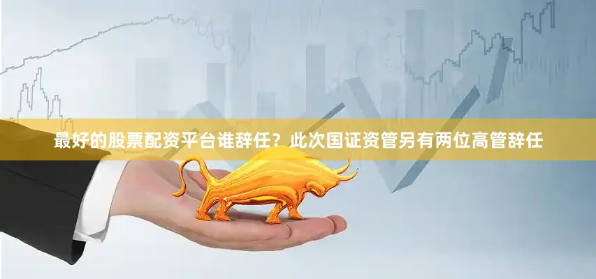 最好的股票配资平台谁辞任？此次国证资管另有两位高管辞任